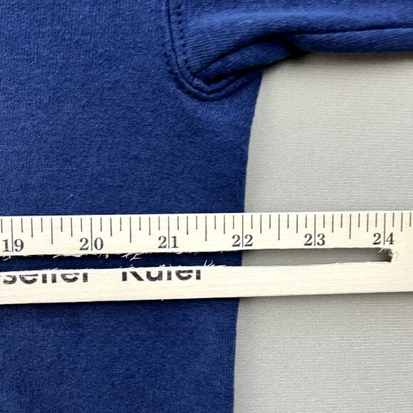 New York University Sweatshirt Adult Medium Navy Blue Crewneck NYU Logo College - Picture 8 of 10